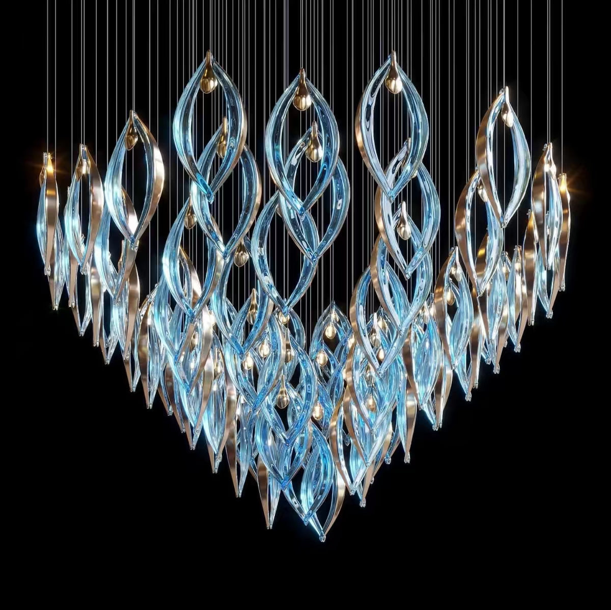 Heart of the Ocean Chandelier