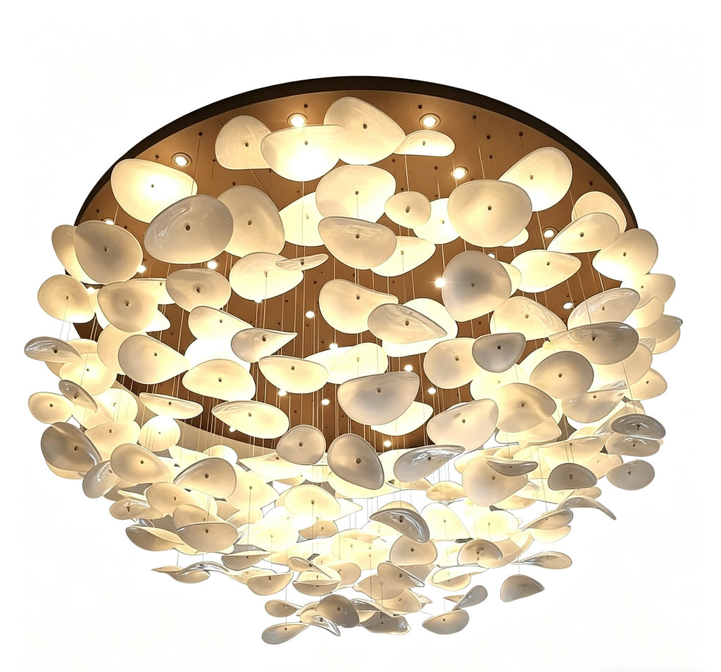 Cloud Glass Art Chandelier