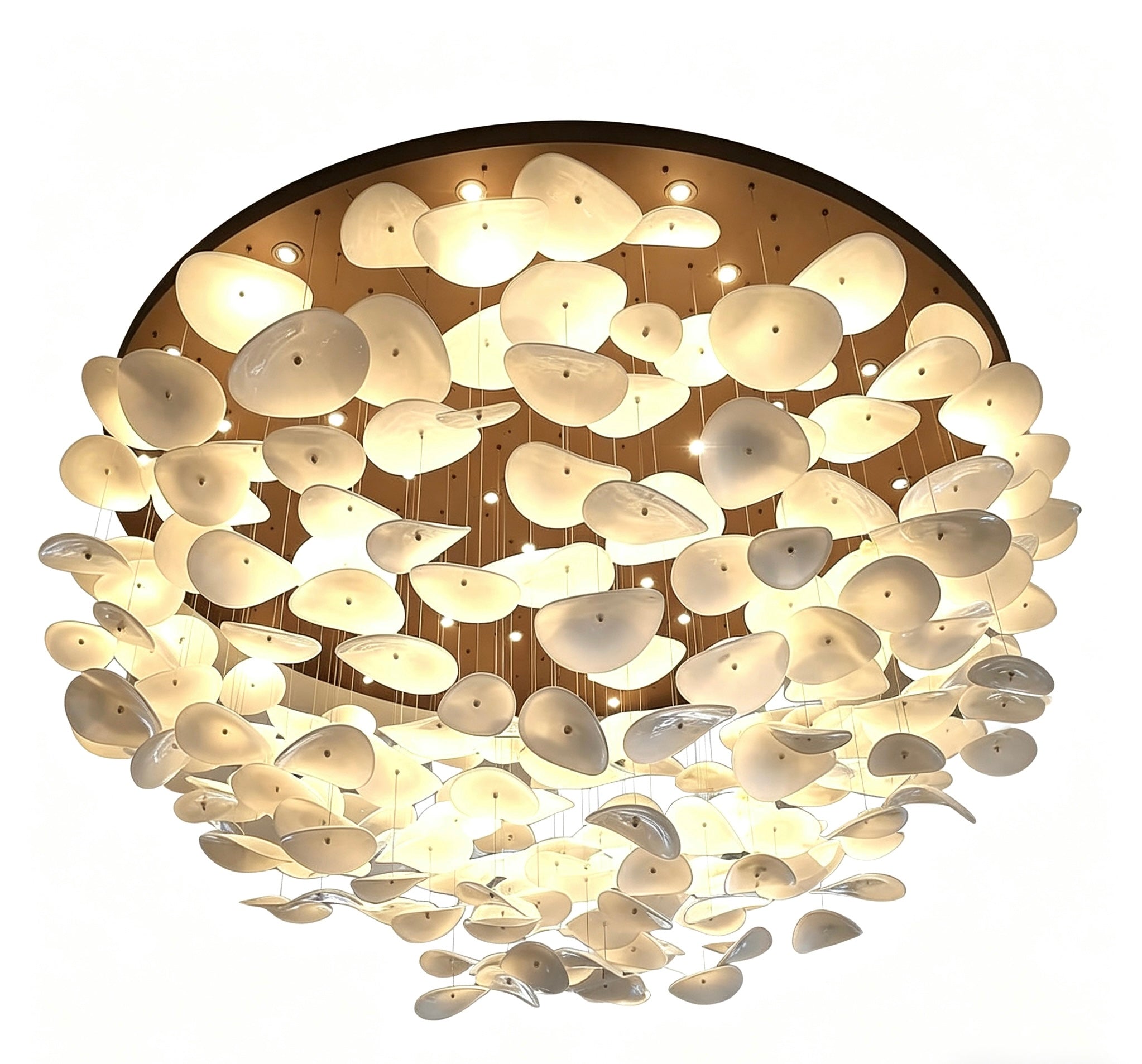 Cloud Glass Art Chandelier