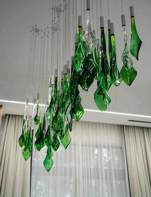 Emerald Whisper Chandelier