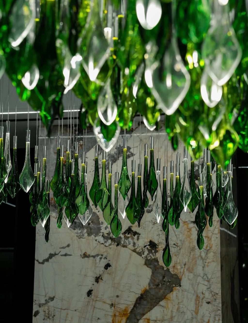 Emerald Whisper Chandelier