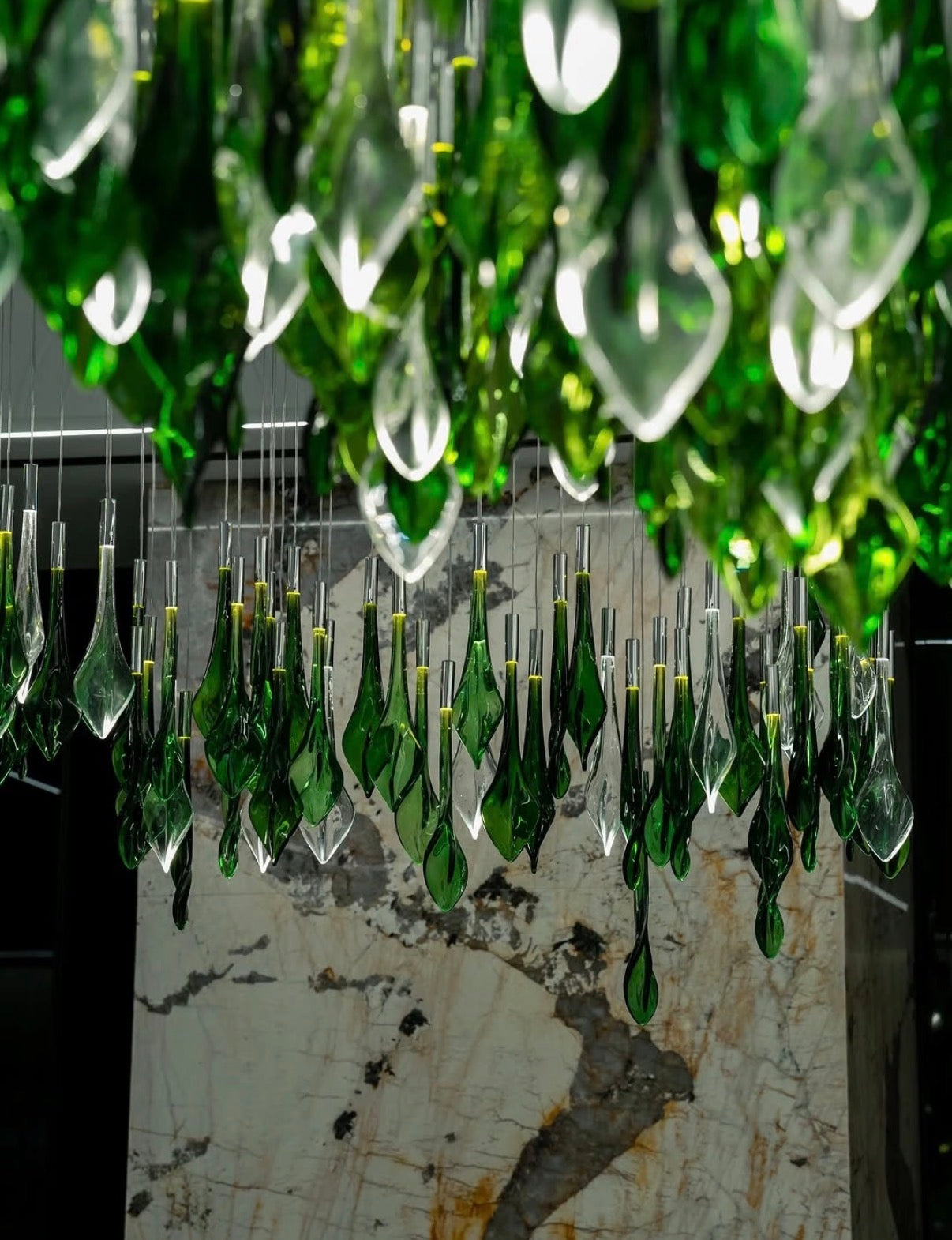Emerald Whisper Chandelier