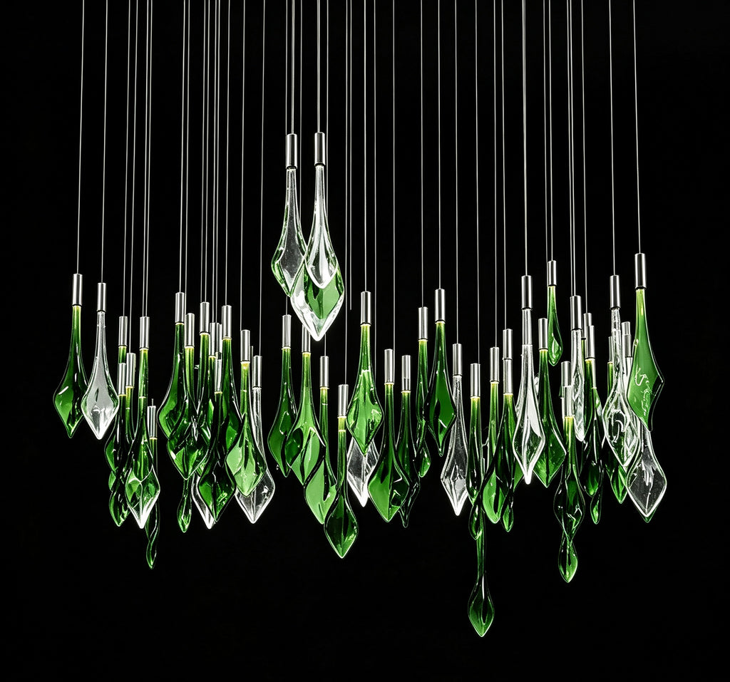 Emerald Whisper Chandelier